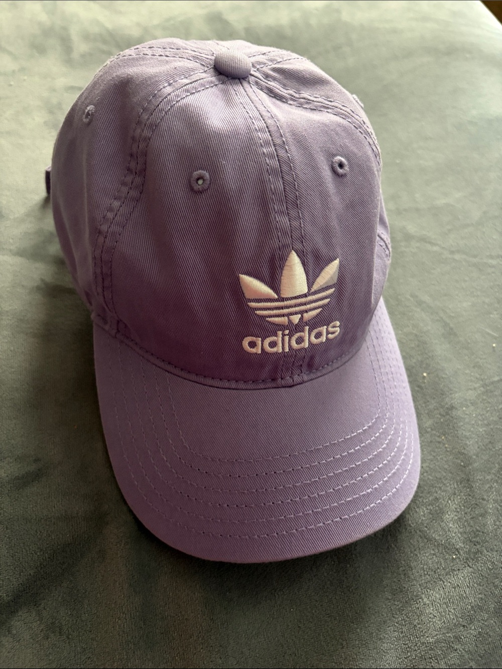 adidas Lavender Trefoil Baseball Cap